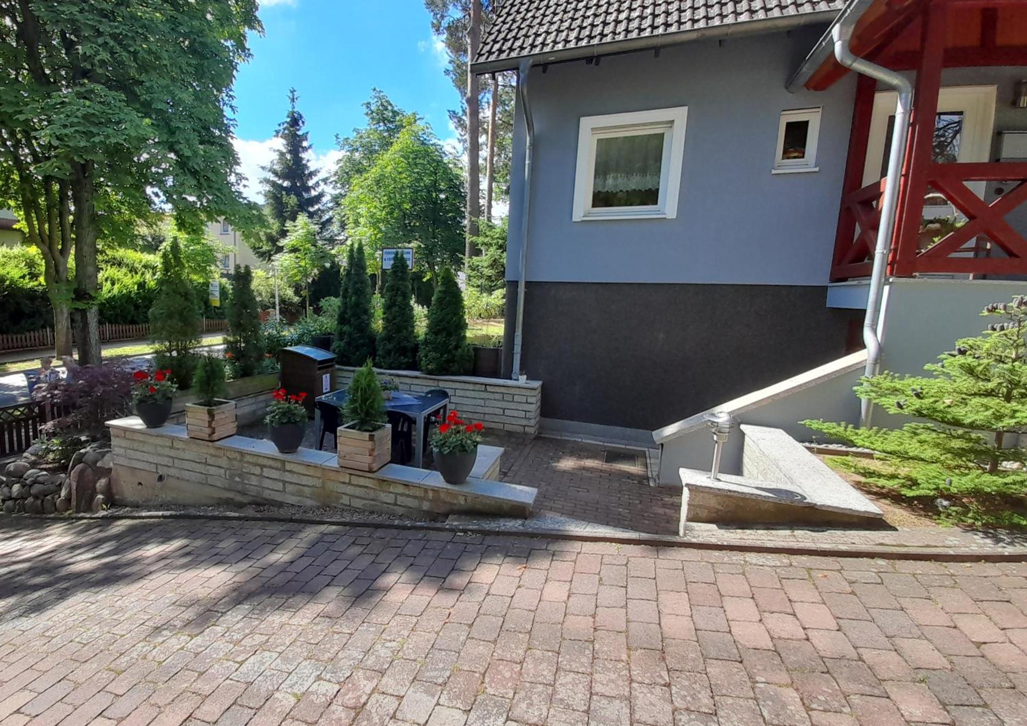 Ferienwohnung Kastanienblick mit Wlan Ostseebad Heringsdorf Exterior foto