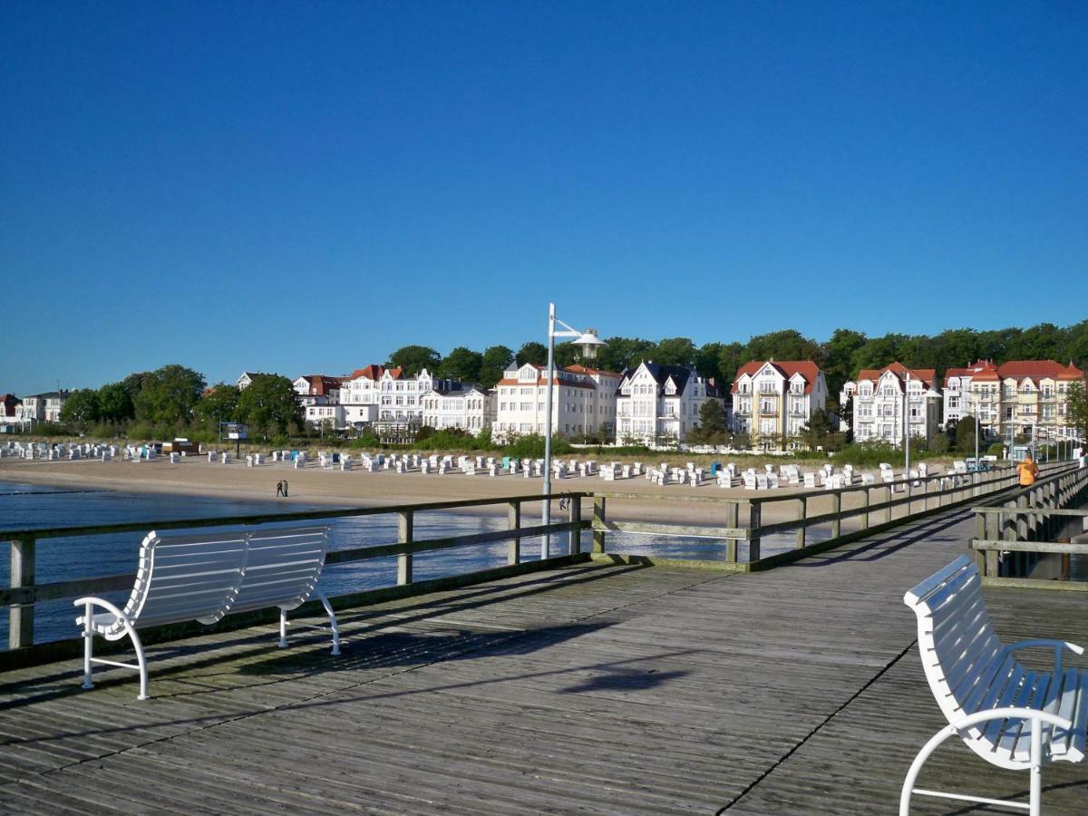 Ferienwohnung Kastanienblick mit Wlan Ostseebad Heringsdorf Exterior foto